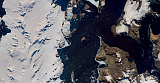 Comprehensive Optical Mosaic of the Antarctic (COMA) sample: James Ross Island and Prince Gustav Channel, local contrast enhanced