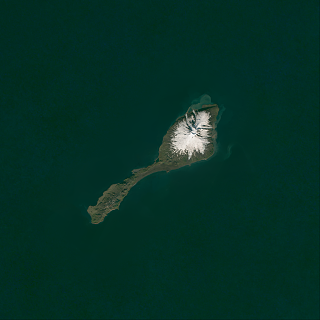 Sentinel-2-Mosaik von Jan Mayen