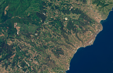 Landsat/Sentinel-2-Mosaik von Madeira Beispielausschnitt: Madeira Airport
