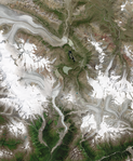 Musaicum East Asia sample: Kangri Karpo Glaciers, eastern Tibet, China