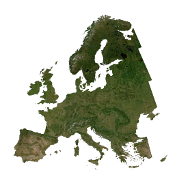Musaicum EU-plus satellite image mosaic