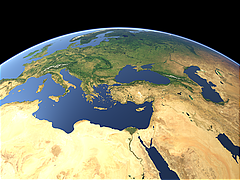 Der Nahe Osten und das Mittelmeer