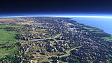 Eastern slope of the Southern Alps