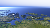 The Norwegian coast south of Hammerfest