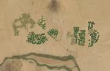 Musaicum East Africa sample: Irrigation farming near Abu Hamad, Sudan