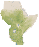 Musaicum East Africa vegetation map visualization