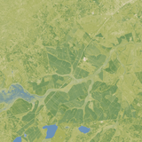 Musaicum East Africa vegetation map visualization - detail